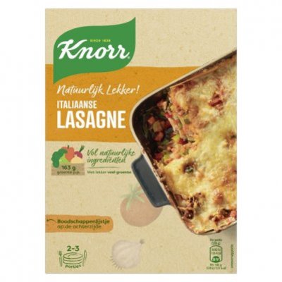 Knorr Natuurlijk lekker! lasagne wereldgerecht